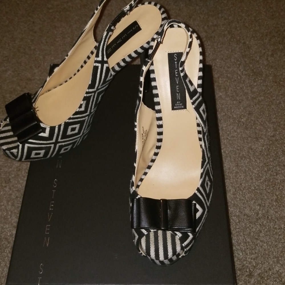 Steven by Steve Madden slingback heels